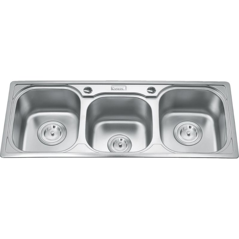 Chậu rửa bát inox 3 hố Gorlde GD-5631